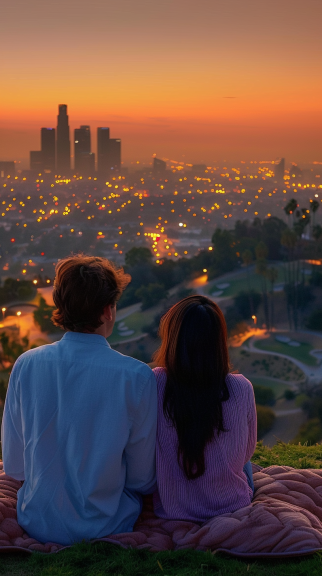 Sunset picnic date 1