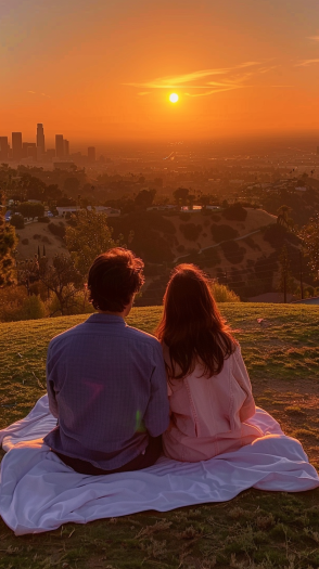 Sunset picnic date 4