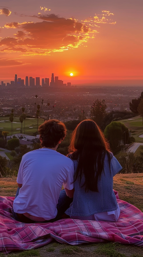 Sunset picnic date 5