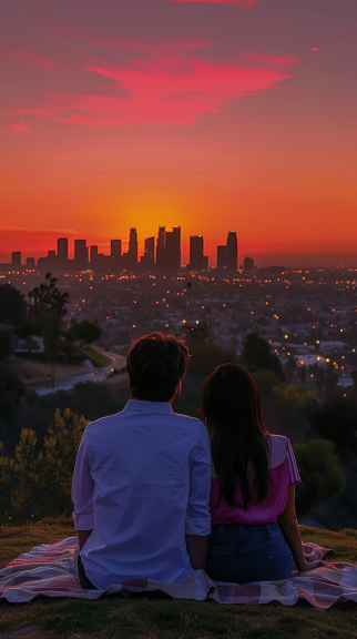 Sunset picnic date 13