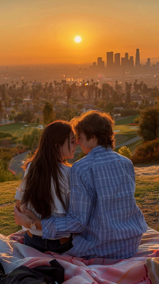 Sunset picnic date 9