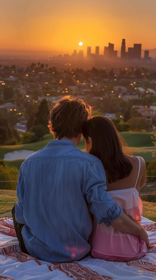 Sunset picnic date 7