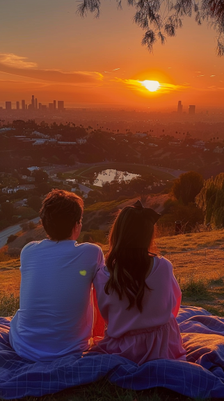 Sunset picnic date 6